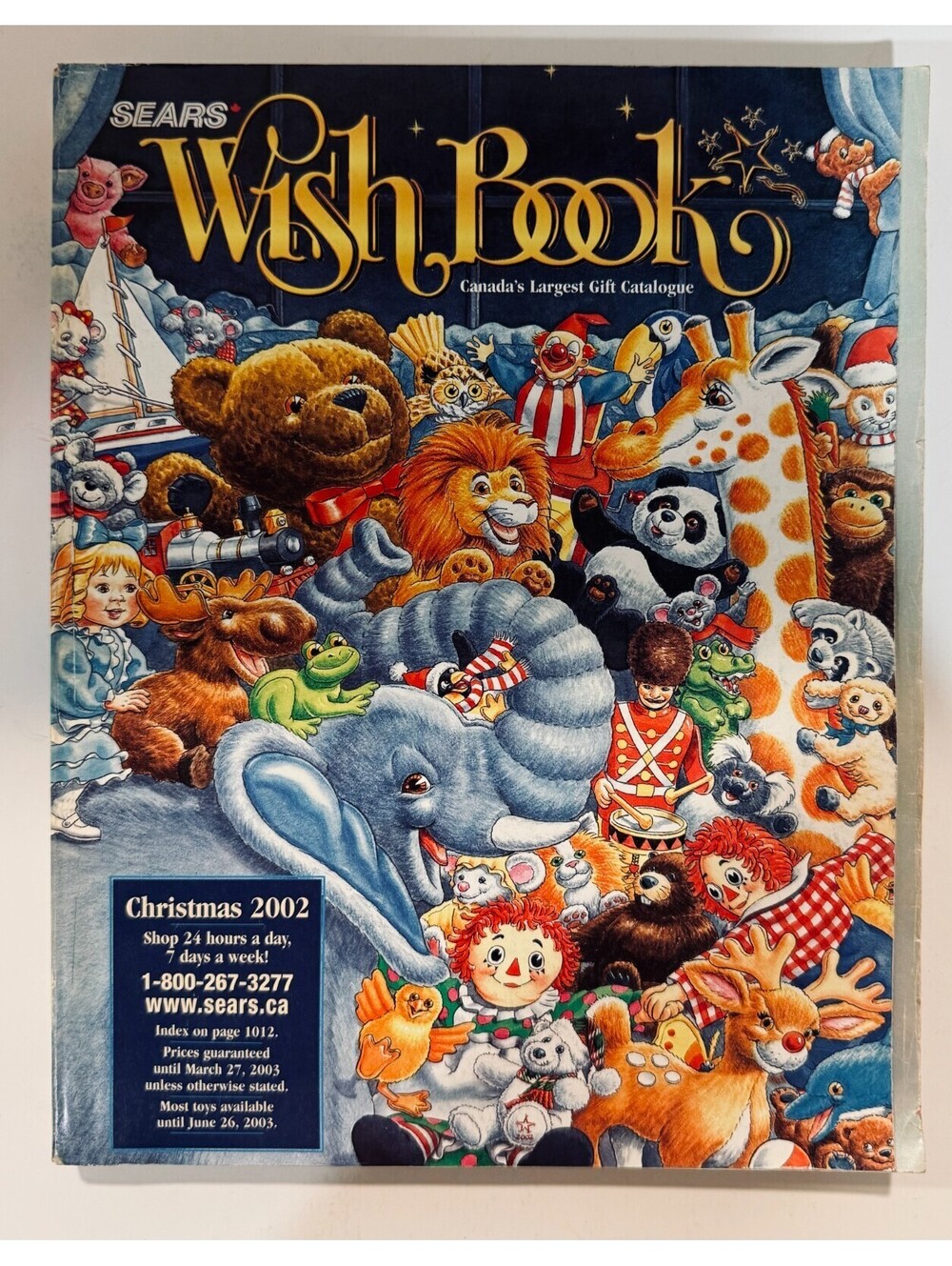 2002 Sears Wish Book Christmas Catalog Canada PS2 GameCube Xbox Toys Roots 1012p